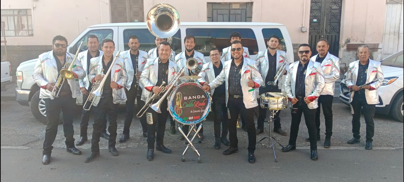 Banda Cielito Lindo durante presentación